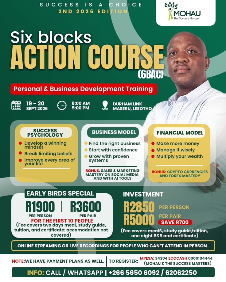 Six Block Action Course